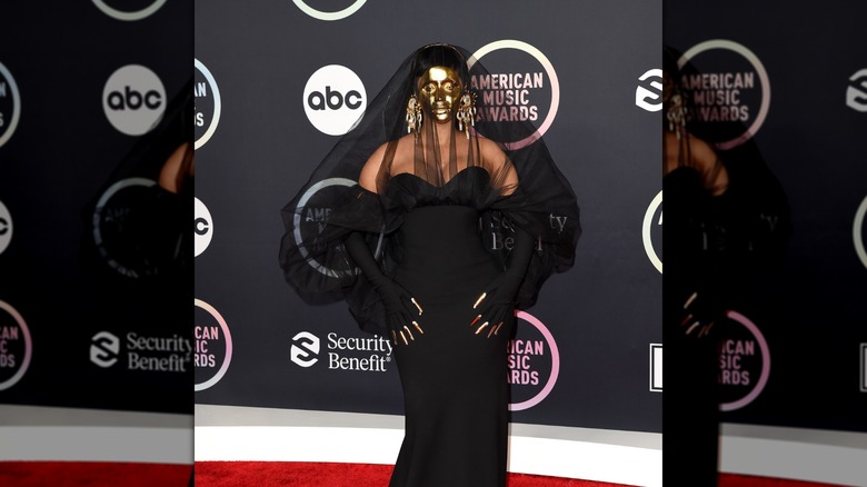 Cardi B at the 2021 American Music Awards