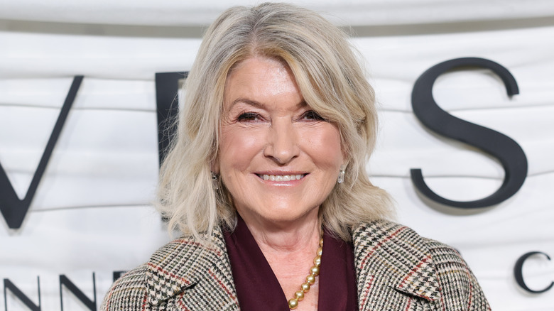 Martha Stewart smiling