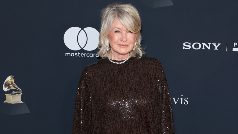 Martha Stewart on the red carpet