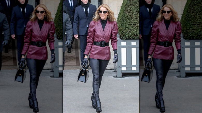 Celine Dion in Paris, France, 2019