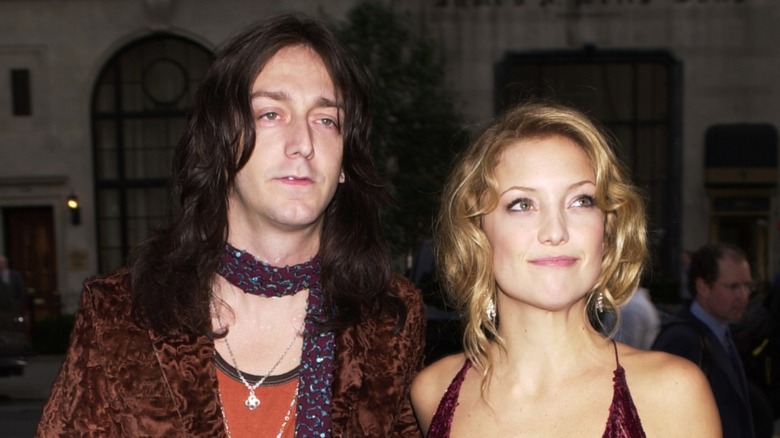 Chris Robinson and Kate Hudson at the premiere of "Almost Famous" in 2000