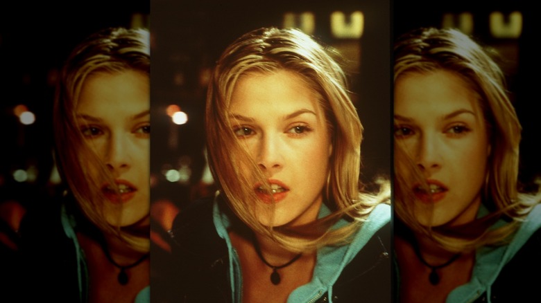 Ali Larter with windswept hair in a photo in Final Destination