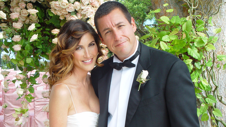 Jackie and Adam Sandler wedding 2003