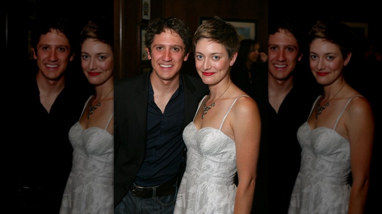 Zoe Perry with short hair