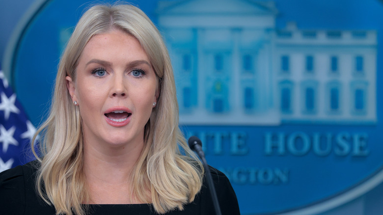 Karoline Leavitt in the White House