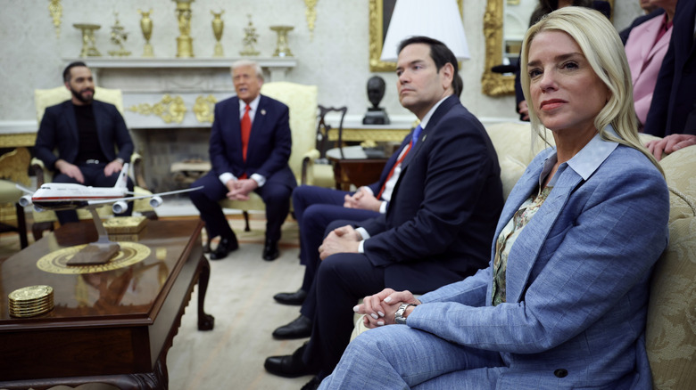 Pam Bondi at the White House