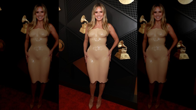 Heidi Klum at the 2026 Grammys