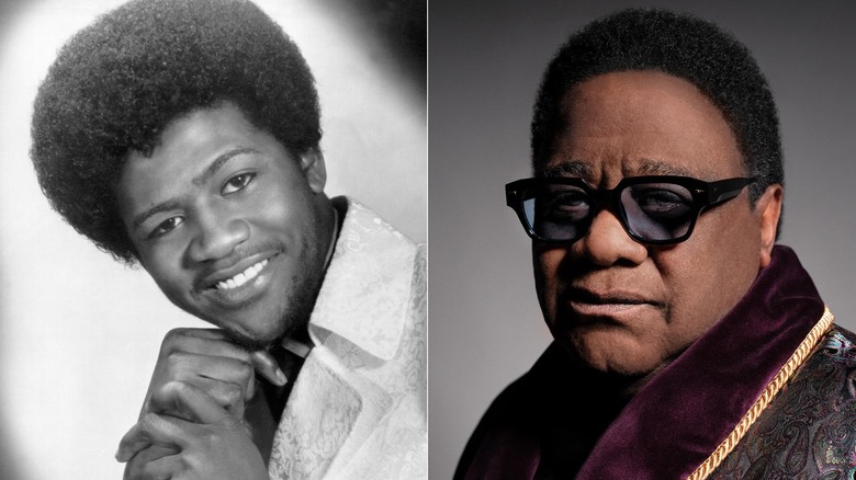 Al Green in 1970 (left) and 2026 (right)