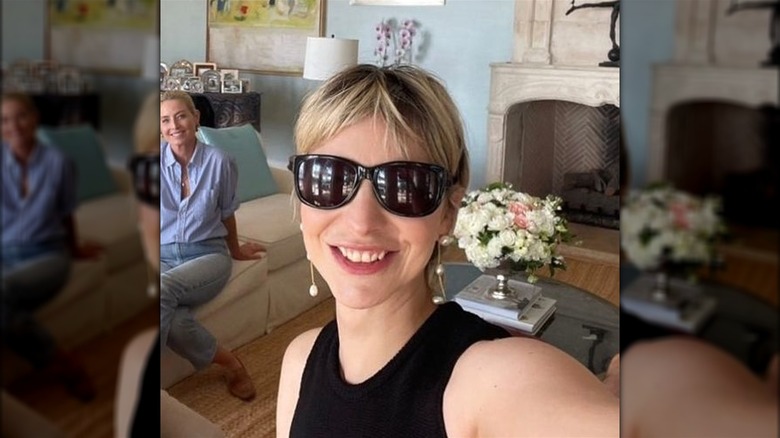 Annabelle Dexter-Jones with short hair