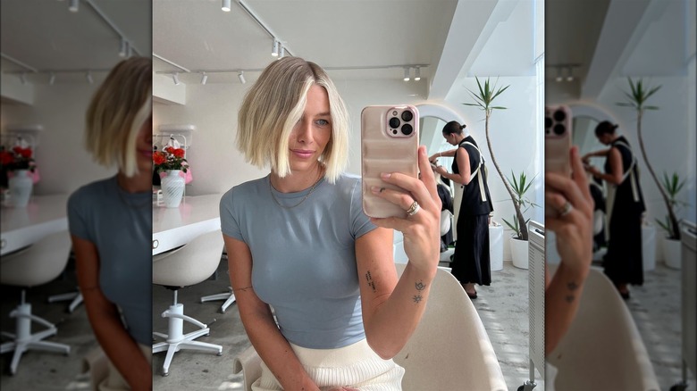 Woman with a bob