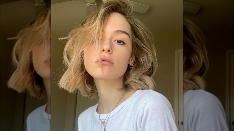 Woman with a bob