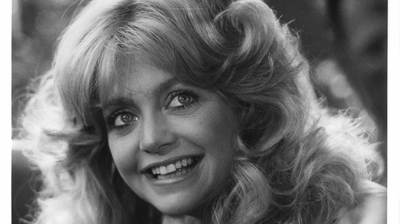 Goldie Hawn on the set of "Seems Like Old Times" in 1980