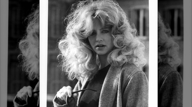 Goldie Hawn on the set of "Private Benjamin" in 1980