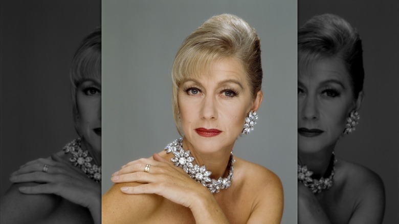 Helen Mirren posing in 1995