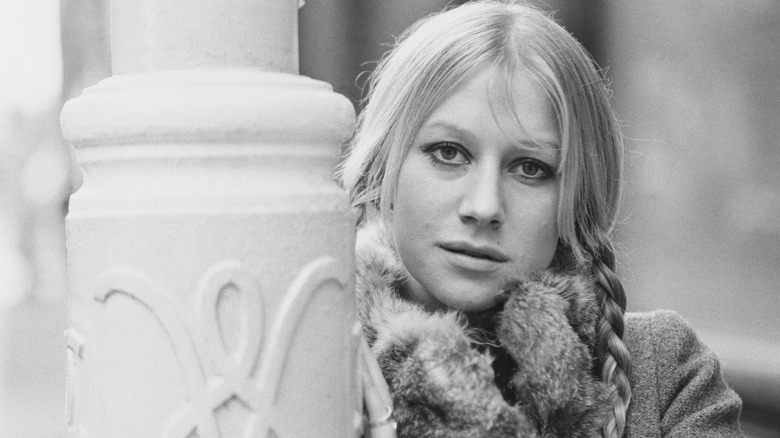 Helen Mirren pictured posing in 1969