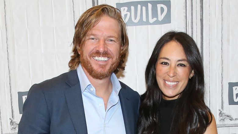 Chip and Joanna Gaines at the Build series in 2017