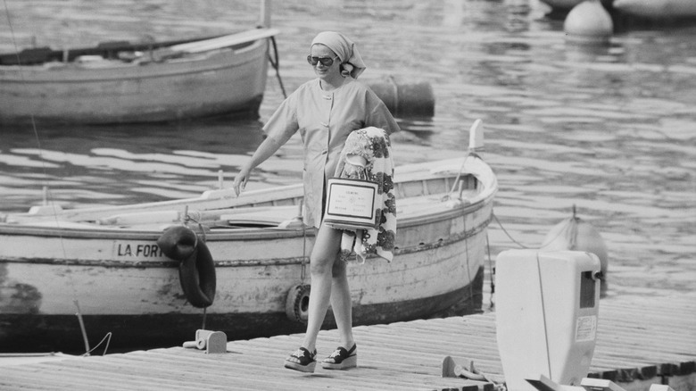 Grace Kelly in Saint-Tropez