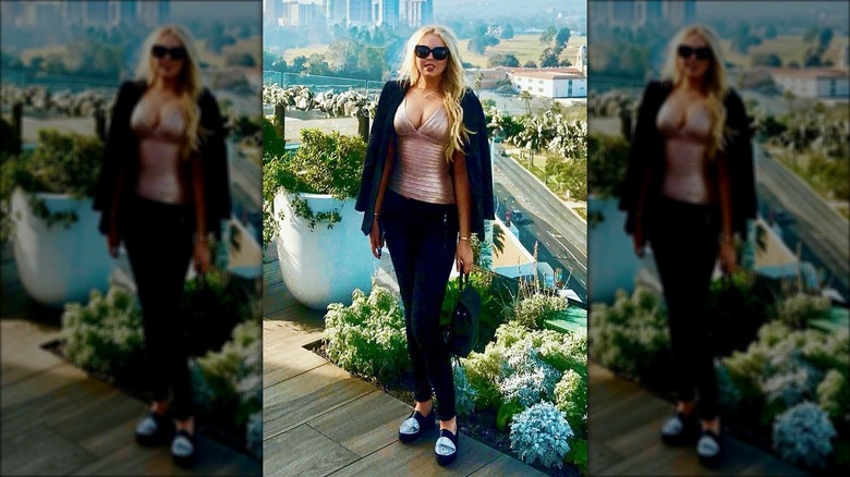 Tiffany Trump posing