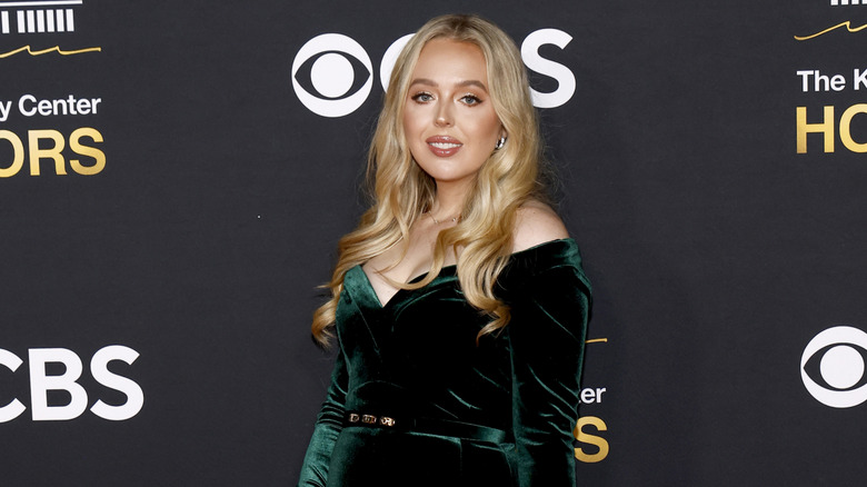 Tiffany Trump smiling on the red carpet
