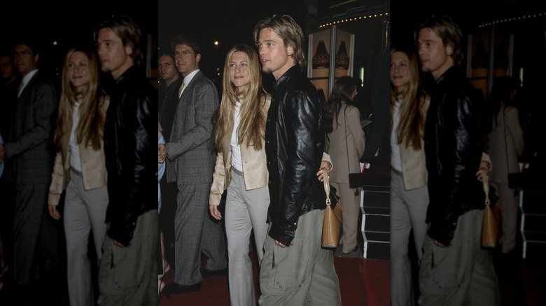 Jennifer Aniston and Brad Pitt in 2000