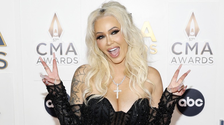 Bunnie Xo on the red carpet