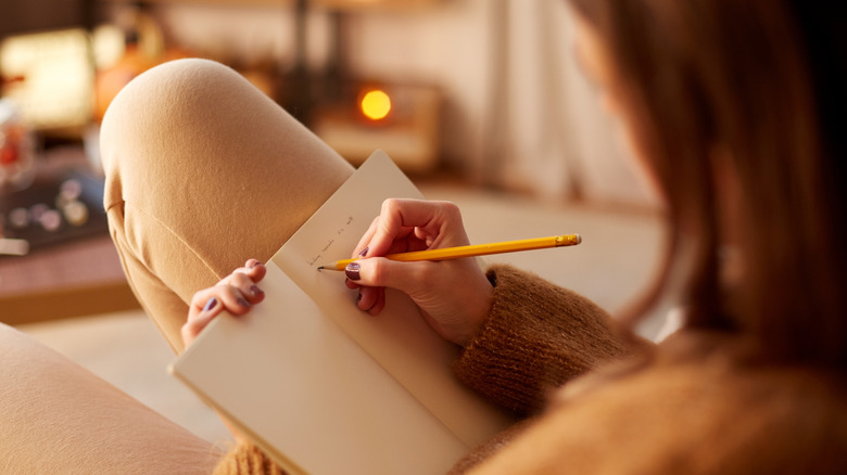 Person taking notes