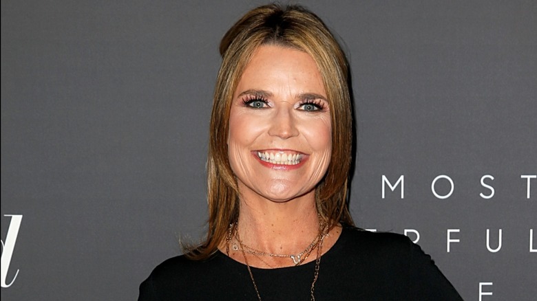 Savannah Guthrie on the red carpet in 2019