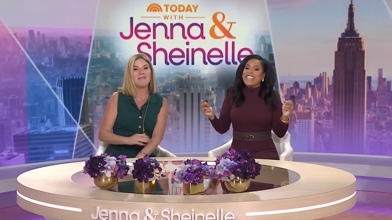 Jenna Bush Hager and Sheinelle Jones on Today