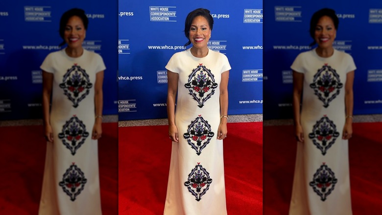 sheinelle jones at The White House Correspondents Dinner april 2024