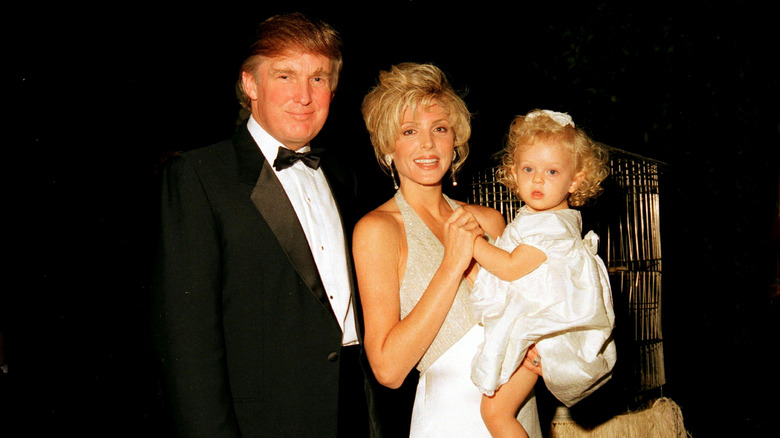 Donald Trump, Marla Maples, and Tiffany Trump