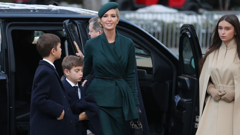 Ivanka Trump at inauguration