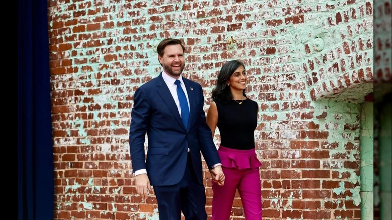 JD and Usha Vance campaigning