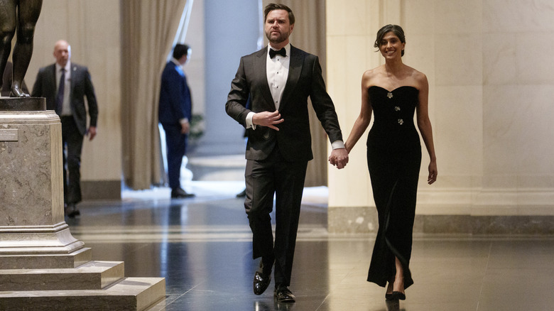 Usha and JD Vance