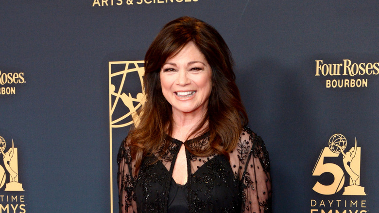 Valerie Bertinelli smiling on the red carpet