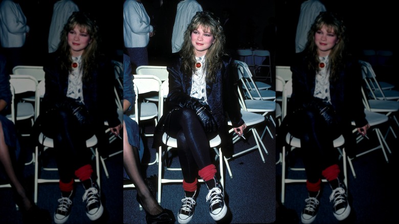 Valerie Bertinelli at an event in the 1980s