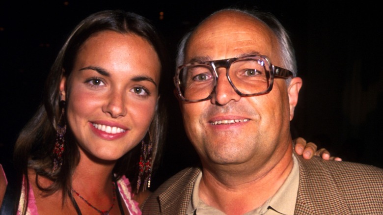 Vanessa Trump in 2000 with Wilhelmina Models' Dieter Esch