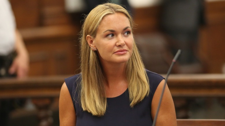 Vanessa Trump in a courtroom in 2018