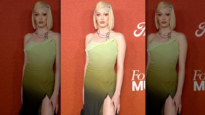 Gigi Goode chartreuse