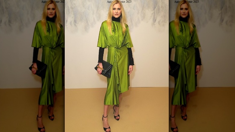 Celina Locks chartreuse