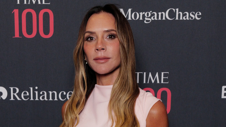 Victoria Beckham posing