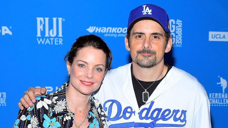 Kimberly Williams-Paisley and Brad Paisley on the red carpet