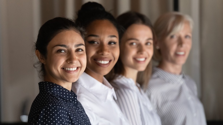 group of businesswomen