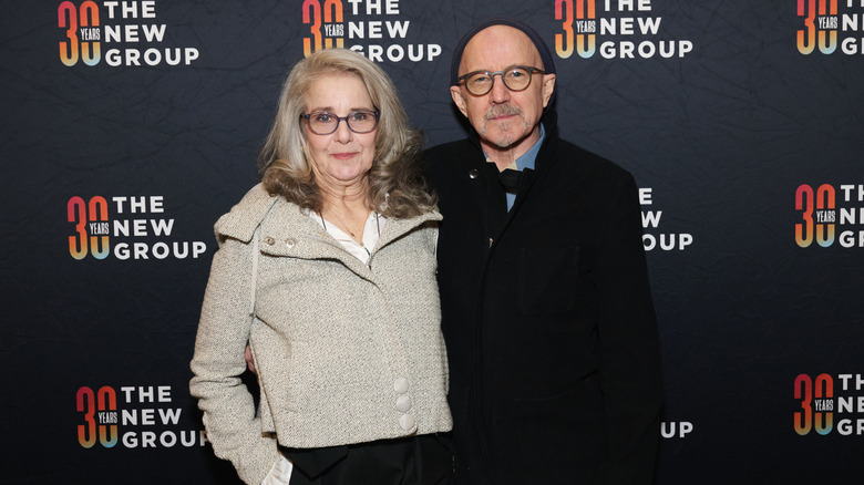 Debra Winger and Arliss Howard at the "Curse of the Starving Class" opening, 2025