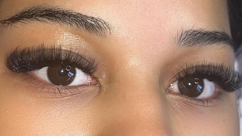 Hybrid lash extensions