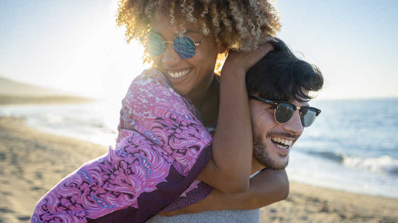 Couple on beach