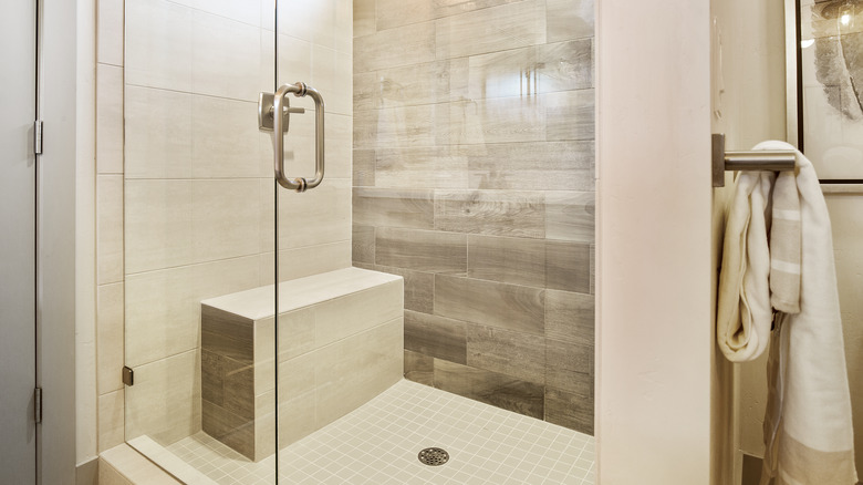 Shower bench