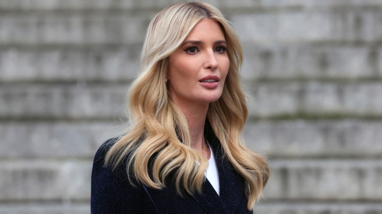 Ivanka Trump walking on the street