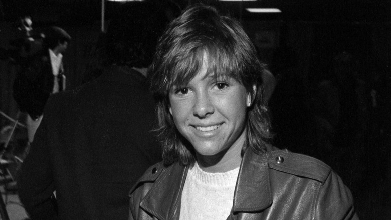 Kristy McNichol smiles at the 1982 Grammy Awards