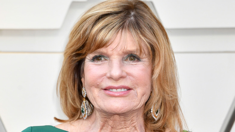 Katharine Ross smiles on the red carpet in 2019