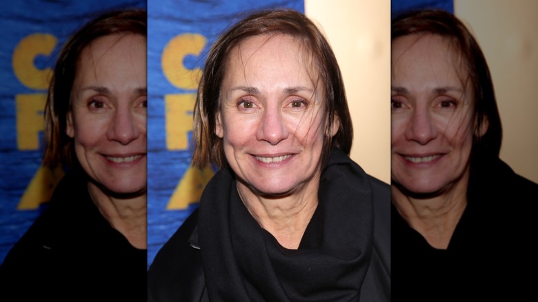 Laurie Metcalf smiling without makeup